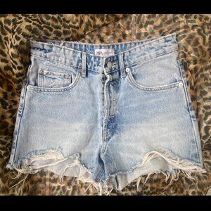 Y2k Jean Shorts Zara Brandy Melville